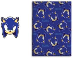 Sonic a sündisznó Spin Dash polár takaró és forma párna szett (AYM077520)
