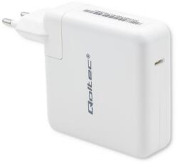 Qoltec USB-C Hálózati Töltő - Fehér 96 W