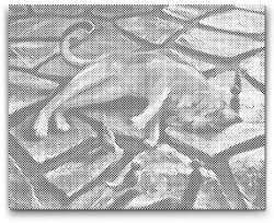  PontPöttyöző - Pajkos cica Méret: 30x40cm, Keretezés: Kartonlemezen, Szín: Kék