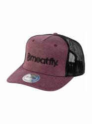 Meatfly шапка с козирка Horton Trucker Wine Red / Black Logo | Черна | Размер Meatfly | Cheren | МЪЖЕ | ЕДИН РАЗМЕР