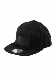 Meatfly шапка с равна козирка Yuto 6 Panel Snapback Black Live | Черна | Meatfly | Cheren | МЪЖЕ | ЕДИН РАЗМЕР