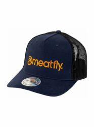 Meatfly шапка Shaun Trucker Navy / Brown Logo | Кафява | Размер Meatfly | Kafyav | МЪЖЕ | ЕДИН РАЗМЕР