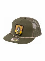 Meatfly шапка с козирка Thunderbolt Trucker Olive Tomcat | Зелена | Meatfly | Zelen | МЪЖЕ | ЕДИН РАЗМЕР