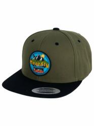 Meatfly шапка Flanker Snapback Adventure Olive/Black Meatfly | Zelen | МЪЖЕ | ЕДИН РАЗМЕР