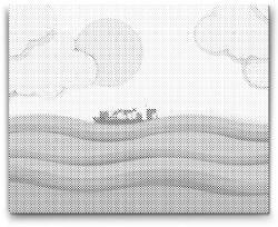  PontPöttyöző - Hajó a hullámok tetején Méret: 40x50cm, Keretezés: Keret nélkül (csak a vászon), Szín: Piros