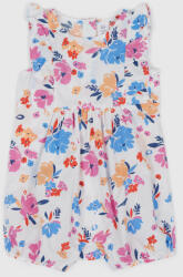 GAP Baby памучен гащеризон на цветя GAP GAP | Byal | Момичешки | 56-62
