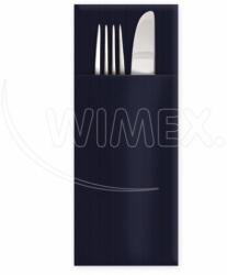 Wimex WIMEX s. r. o. Șervețele de masă CutleryStar cu 2 straturi, negre, 38 x 32 cm [50 buc. ]