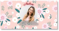 Personal Banner personalizat pentru petrecerea burlăcițelor Dimensiunea bannerului: 130 x 260 cm