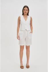 Moodo Дамски къси панталони Moodo - бели Moodo | Byal | ЖЕНИ | XS - zoot - 33,89 лв
