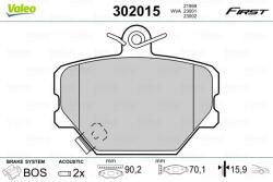 VALEO Set placute frana VALEO 302015 (302015)
