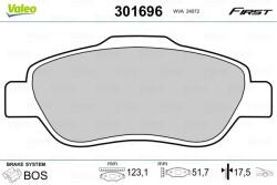 VALEO Set placute frana VALEO 301696 (301696)