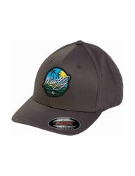 Meatfly шапка с равна козирка Raptor Flexfit Beach / Dark Grey | Сива Meatfly | Siv | МЪЖЕ | S/M