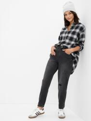 GAP Детски дънки висока талия mom GAP GAP | Cheren | Момичешки | 140