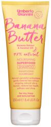 Umberto Giannini Sampon hidratant pentru par uscat frizzy si texturat Banana Butter, 250ml, Umberto Giannini
