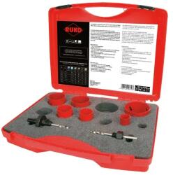 RUKO Set Profesional 6 Carote Bimetal HSS EK2 Ø22-68 mm (RK.106302)