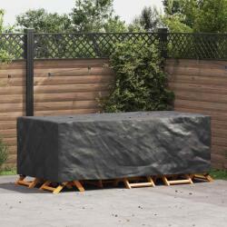 vidaXL Покривало за мебели Едноцветен Черно 229 x 113 x 73 cm 420D (4105796)