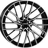 Monaco Wheels GP11 Fényes fekete Polírozott 5/112 19x8 ET45 66, 5 - nyarigumi