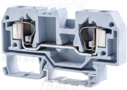 TRACON TSKC10 Fázisvezető ipari sorozatkapocs, rugós, sínre, szürke (TSKC10)