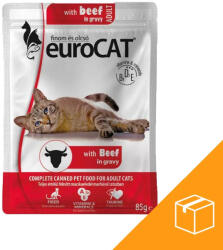 Eurocat Beef pouch 24x85 g