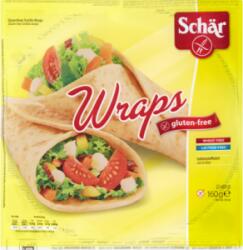 Schär gluténmentes wraps tortilla lap 160 g - menteskereso