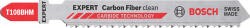 Bosch EXPERT ' Carbon Fiber Clean' T 108 BHM szúrófűrészlap, 3 db 2608900565 (2608900565)