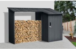 Riwall PRO PRO RMWS 3x9 Anthracite - fatároló fészerrel 2, 7 x 1, 6 m WS-XDB-E-A (WS-XDB-E-A)