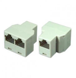  RJ45 aljzat, fehér, női