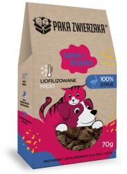 Paka Zwierzaka Carne pură de struț 70 g carne liofilizată pentru câini și pisici