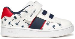 GEOX Geox, Tépőzáras műbőr cipő, Piros, Fehér, 20 EU (B455LA000BCC0050-20)