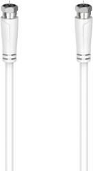 Hama 205256 Koaxiális kábel, 7, 5 m, Fehér (hama-205256)