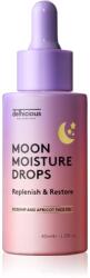 delhicious MOON MOISTURE DROPS tápláló olajos szérum az arcbőr regenerálására és megújítására 40 ml