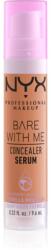 NYX Cosmetics Bare With Me Concealer Serum овлажняващ коректор 2 в 1 цвят 8.5 Caramel 9, 6ml