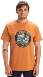 Quiksilver QUIKSILVER, Normál fazonú póló mintával, Fekete, Narancssárga, Kék, S (EQYZT08051-CMN0-S)