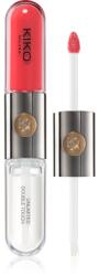 KIKO Unlimited Double Touch hosszantartó folyékony rúzs fénnyel árnyalat 110 Spicy Rose 6 ml