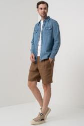 Benetton United Colors of Benetton, Farmering mellzsebekkel, Melange kék, M (5RZKUQ03F-902-M)