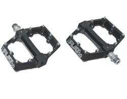 Kellys 2 db Flat 50 pedál készlet, Kellys, alumínium, 550 g, fekete (KLS_FLAT50_BLACK)