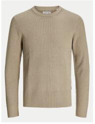 JACK & JONES Férfi pulóver, Jack and Jones, 304514111, Újrahasznosított poliészter/pamut, L INTL, Bézs (0000304514111_L)