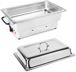 Royal Catering Chafing edény - 1600 W - 100 mm (RCCD-1/1-100-ES-E)