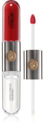 KIKO Unlimited Double Touch hosszantartó folyékony rúzs fénnyel árnyalat 108 Satin Currant Red 6 ml