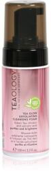 Teaology Cleansing Tea Glow Exfoliating Cleansing Foam hámlasztó és tisztító hab 100 ml