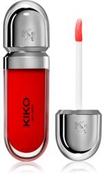 KIKO 3D Hydra Lipgloss hidratáló ajakfény 3D hatással árnyalat 13 Fire Red 6.5 ml