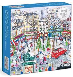 Galison 1000 db-os Fóliás puzzle - Christmas in Paris, Michael Storrings (80547) (80547)