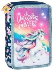 DERFORM Unikornisos felszerelt emeletes tolltartó - Unicorn powers (PWDJR16) (PWDJR16)