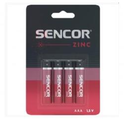 Sencor 4db AAA/tartós zinc elem 1, 5 V (35056546) (35056546)