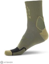 CUBE Mountain High Cut zokni, olívazöld (EU 36-39)