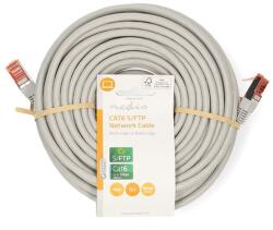 Nedis CCGL85220GY150 UTP / FTP cablu patch Cat6, RJ45 cu conectori placați cu aur, 10/100/1000 Mbit/s, lungime 15m (CCGL85220GY150)