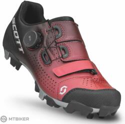 SCOTT MTB Team Boa női cipő, fekete fade/metál piros (EU 38)