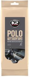 K2 Polo Matt Cockpit Wipes műszerfalápoló kendő