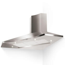 Faber Solaris EG6 LED X A100 Sarok páraelszívó LED világítás 1 db motor, 600 m3/h, 45-63 dB zajszint, 100 cm széles, C Energiaosztály (Solaris EG6 LED X A100)