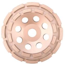 Extol Industrial kétsoros gyémántcsiszoló tárcsa, 150 x 22, 2 mm 8703123 (8703123)